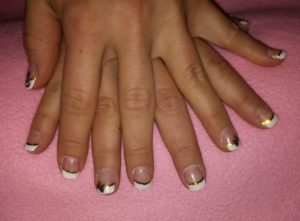 Gelnägel, Acrylnägel, French Maniküre. Fotograf: Nadja Maisl Nail Styling / Nageldesign: Nadja Maisl | Entire Beauty, 2015, Salzburg